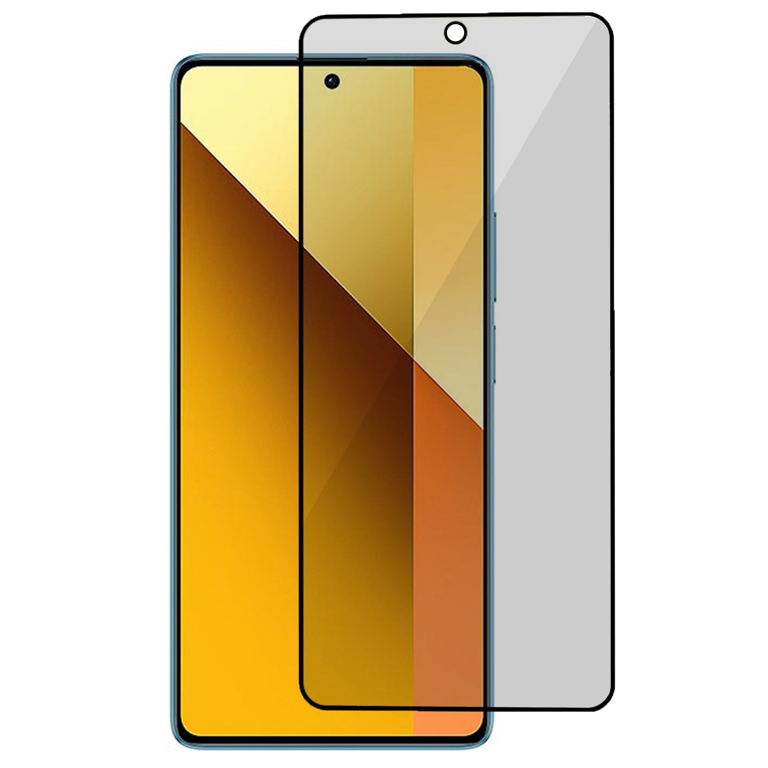 For Xiaomi Redmi Note 13 4G Anti-Spy Screen Protector Full Glue Tempered Glass Film Black Edge For Xiaomi Redmi Note 13 4G Anti-Spy Screen Protector Full Glue Tempered Glass Film Black Edge